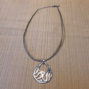 Silver necklace